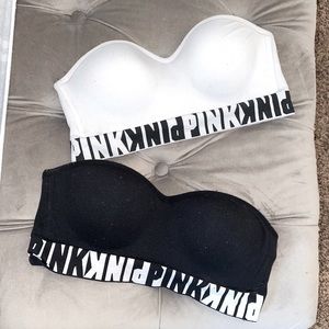 Victoria’s Secret strapless tee shirt bras